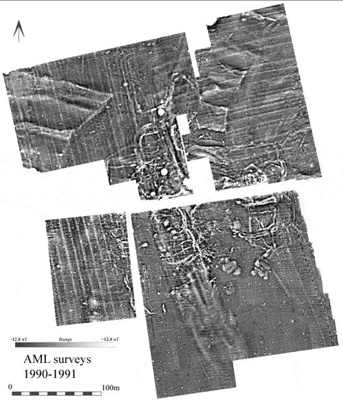 AML 1990 1991 mag survey