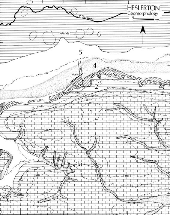 Figure 3    The Geomorphology of the Project Area