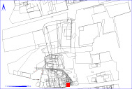 Shows location of spit 11BD897 in relation to the rest of Site 11
