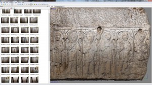 The final high density point cloud (more than 30 million points) generated by Agisoft Photoscan Pro