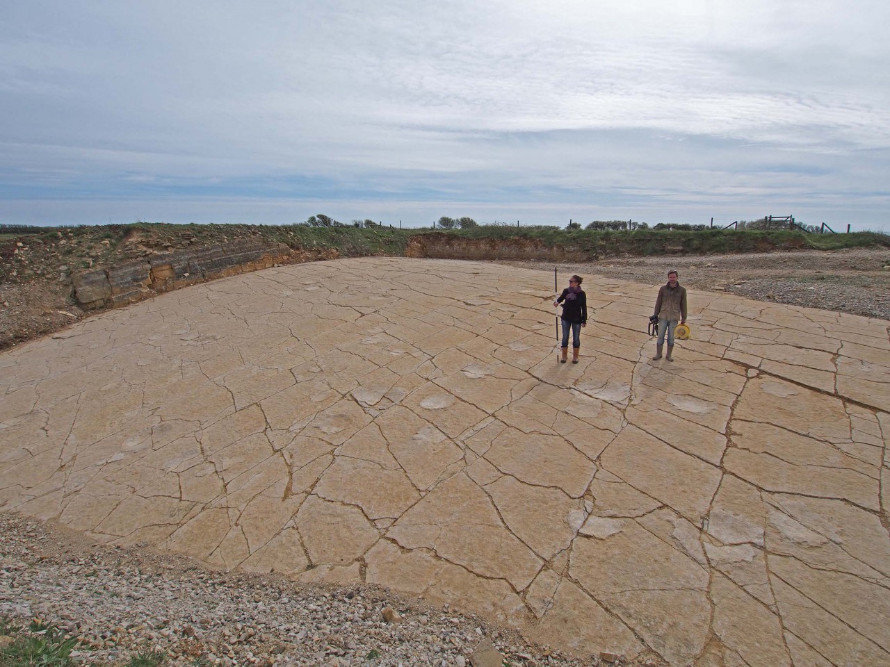 Overview of the Keates Quarry Footprint site